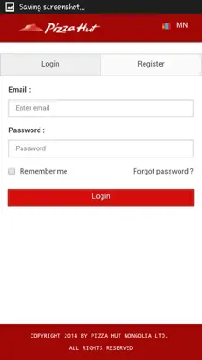 PizzaHut Mongolia android App screenshot 4